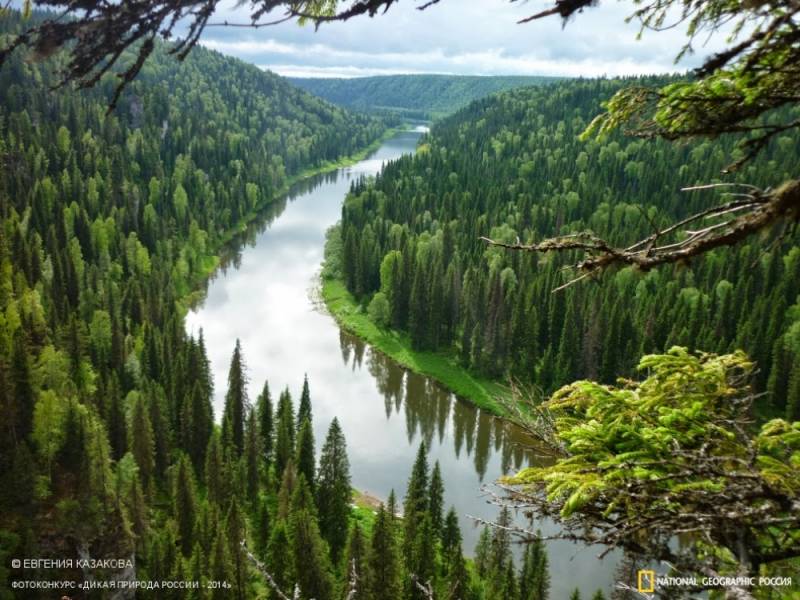 Река Березовая в Пермском крае, Северный Урал
